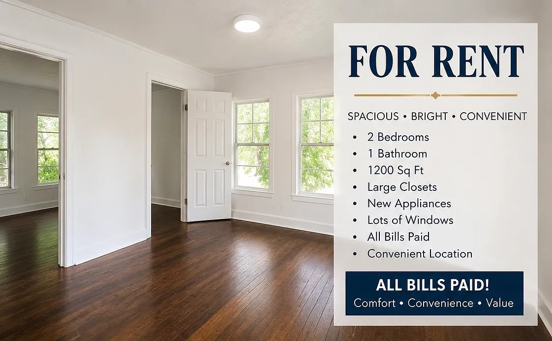 2 bed, 1200 sqft, $1,200 — Photo 1