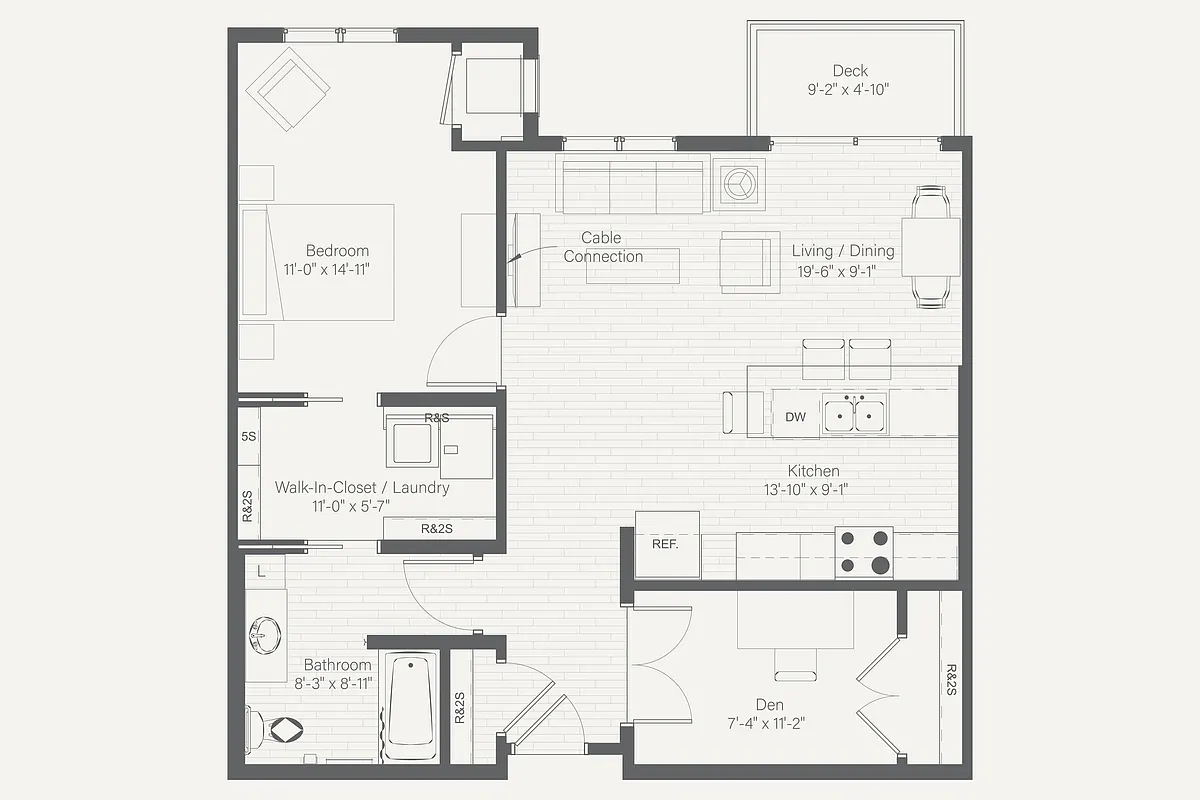 Floor plan Calla Lily