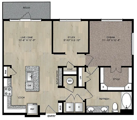 Floor plan A10