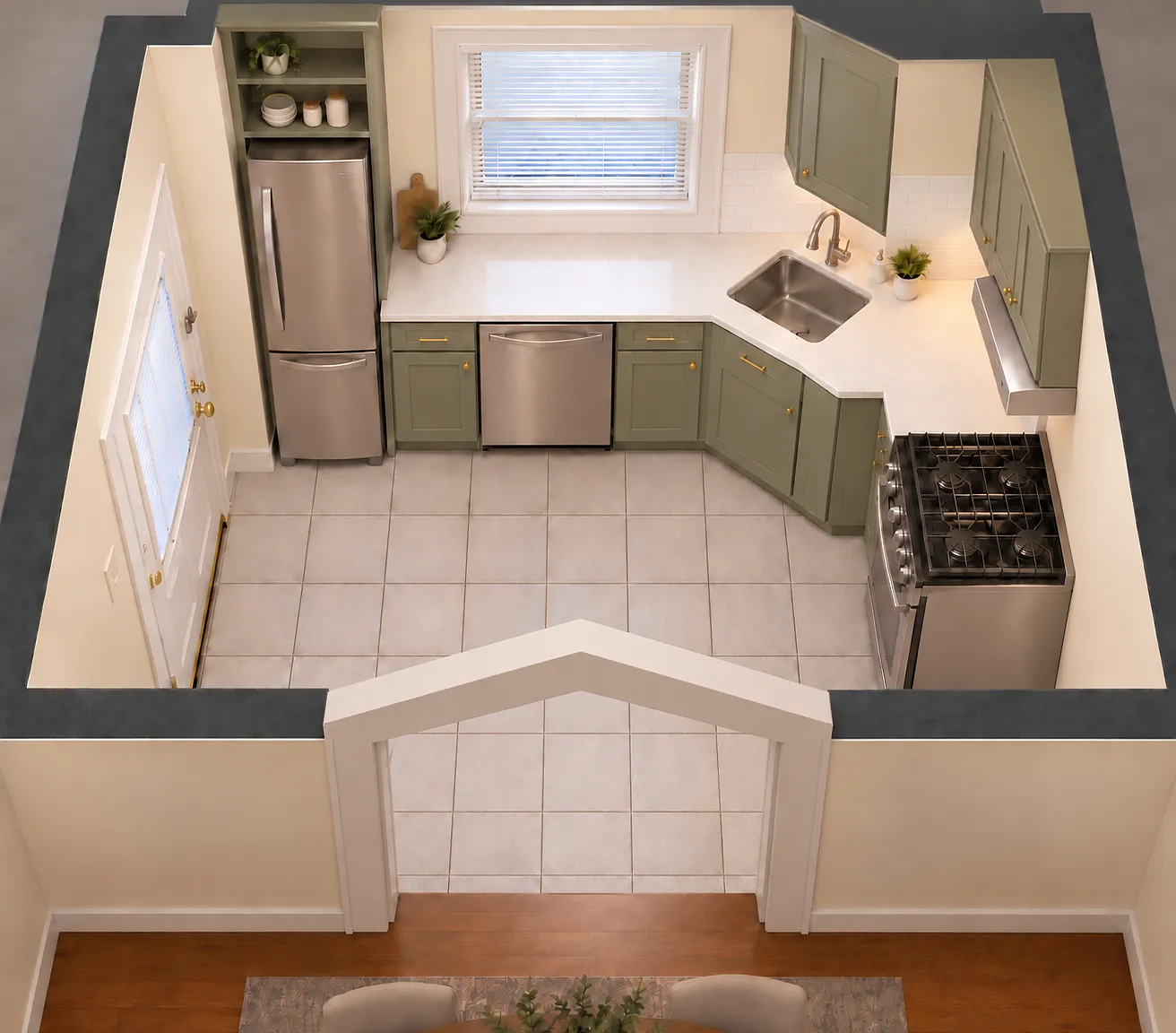 1 bed, 700 sqft, $1,200 — Photo 1