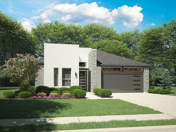Elevation C in the Renaissance plan by Trophy Signature Homes - REPRESENTATIVE PHOTO