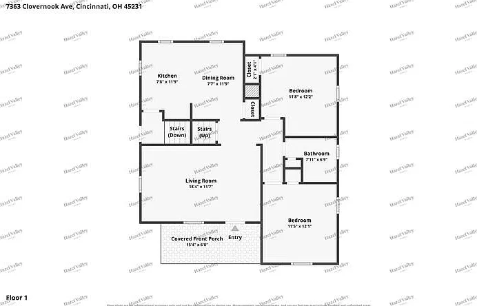 3 bed, 1.5 bath, 1308 sqft, $1,965 — Photo 3