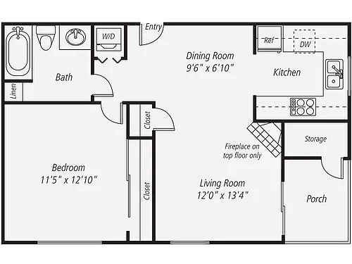 Floor plan A1