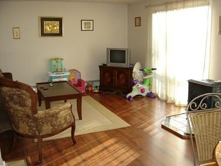 living room view of open concept living room/dining room/kitchen
