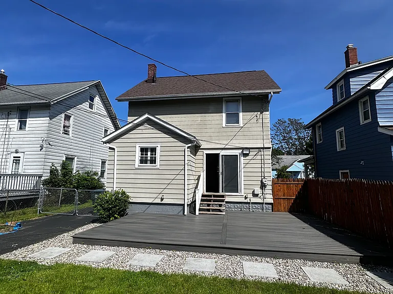 Back of House, Deck, and Landscaping