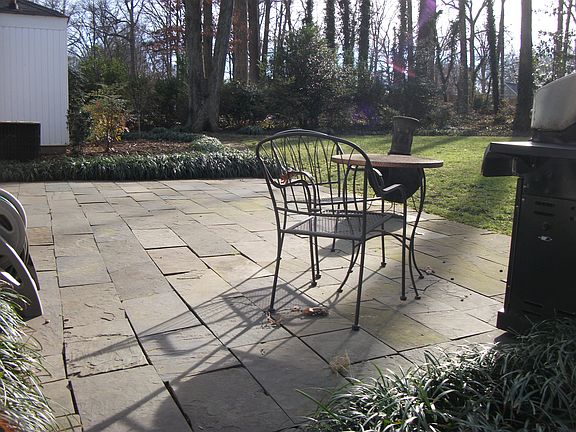 Private patio