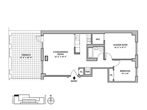 2nd image of 250 Bedford Ave #129504
