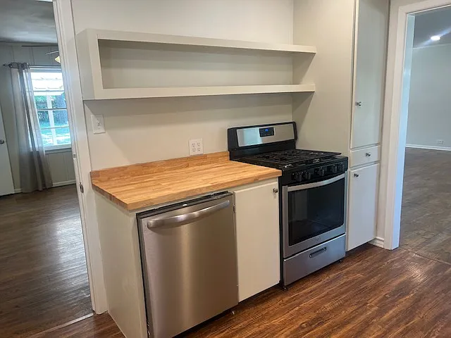 Dishwasher and Gas Range