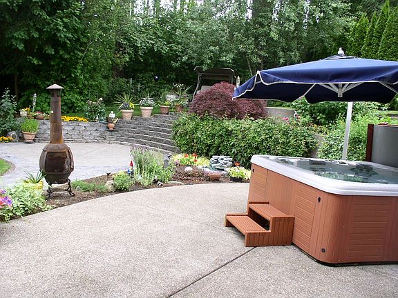 Backyard entertaining 