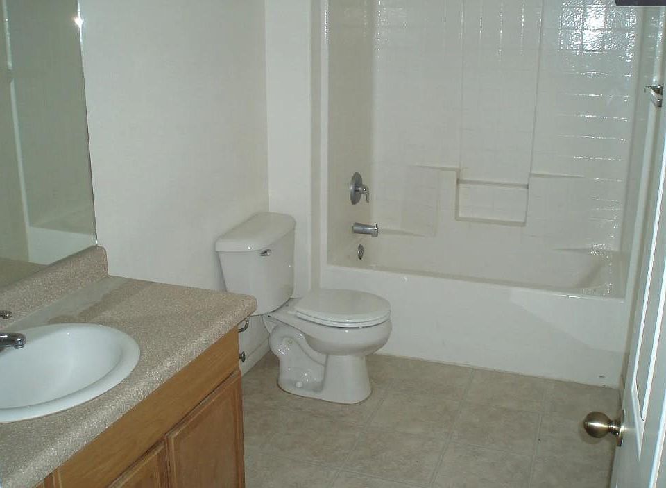 Bathroom with new toilet