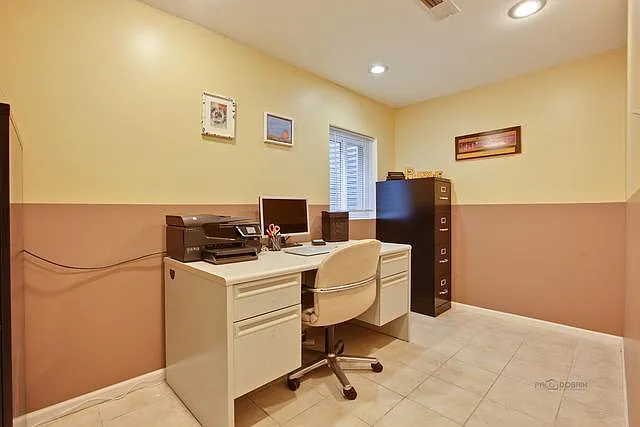 Office Room in Basement