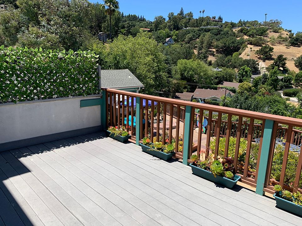 large terrace with a picturesque view