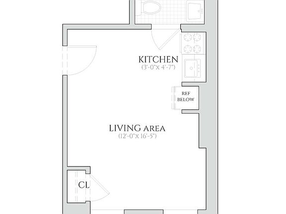 2nd image of 231 W 13th St APT 1