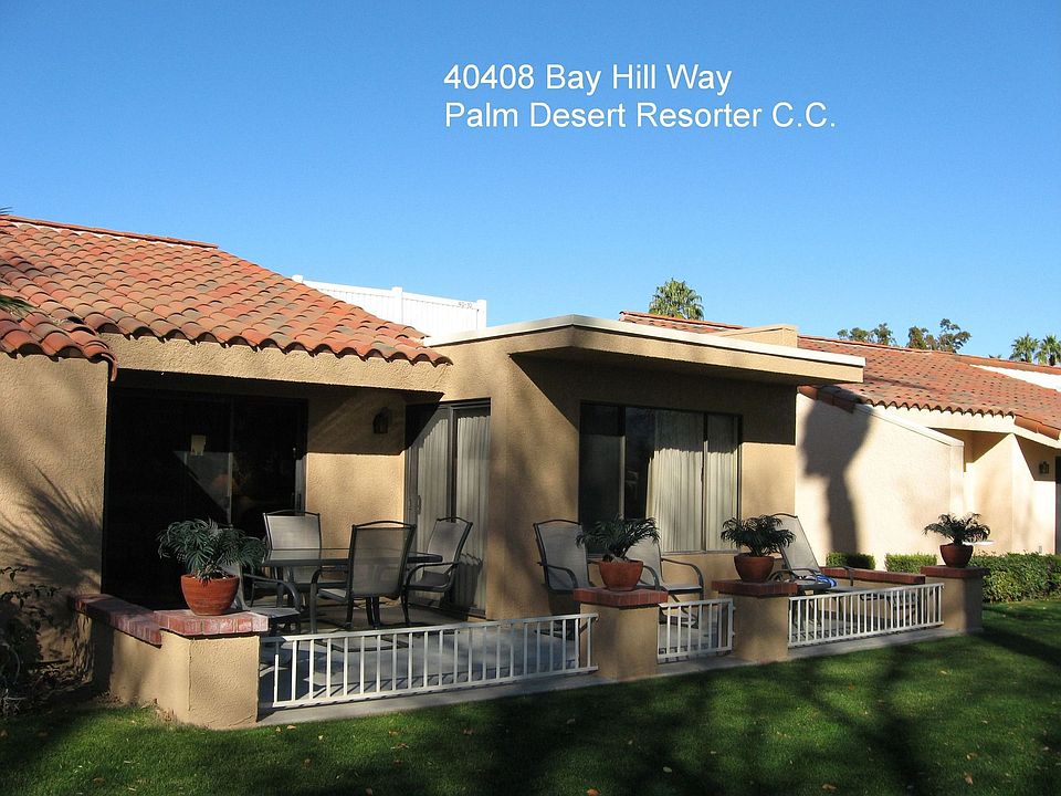 Patio looking onto golf course