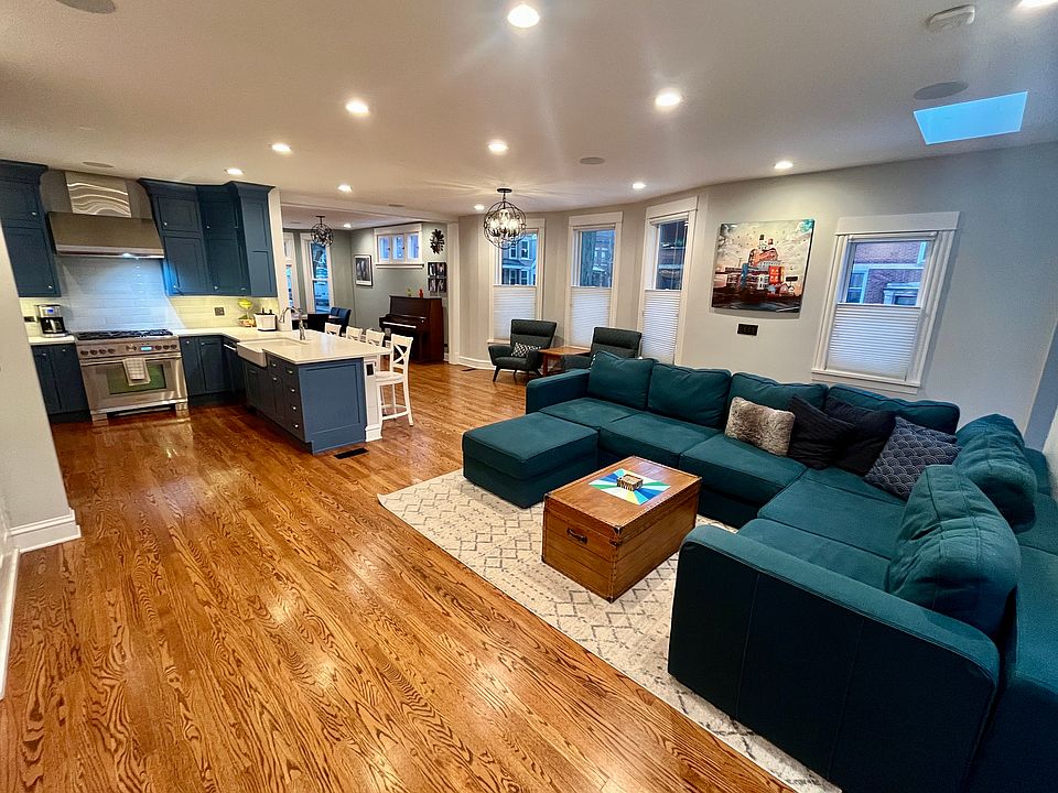 Open concept living space