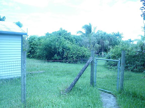 Corner lot with shed
