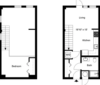 Studio with Loft Studio with Loft