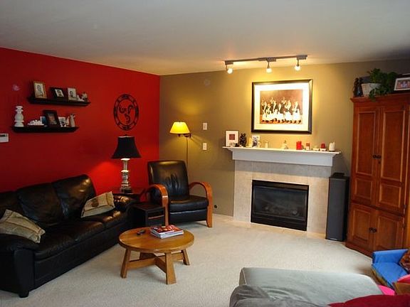 Family room includes a gas fireplace to take the Winter chill out!