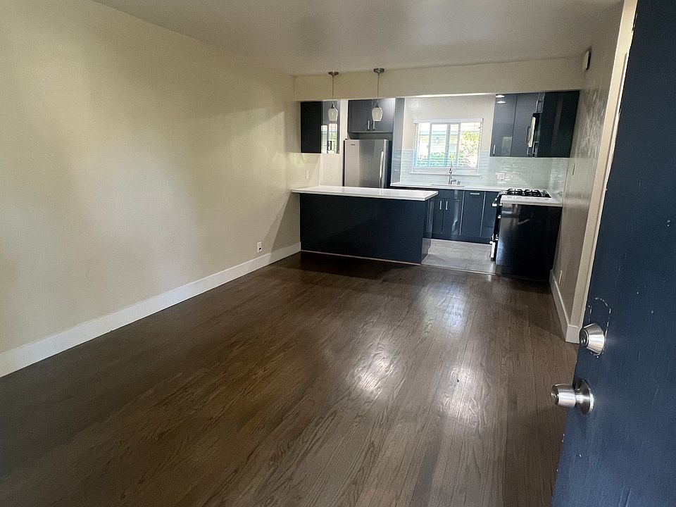 Living room and kitchen
