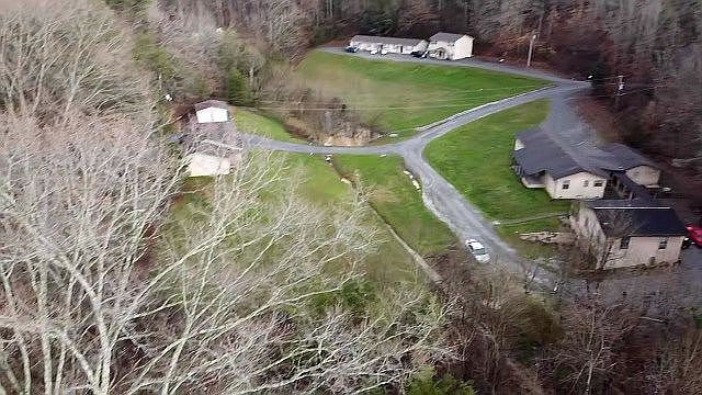 Ariel view of property 