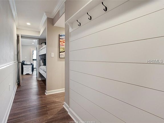 Custom Installed Shiplap in the Halls and Living Space
