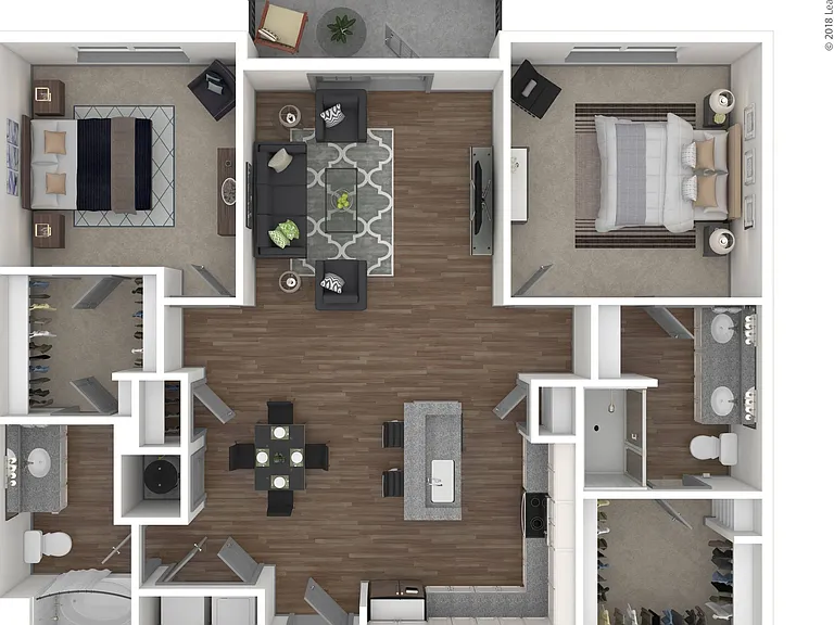Two bedroom apartment in Charlotte, North Carolina. Two bedroom apartment in Charlotte, North Carolina.