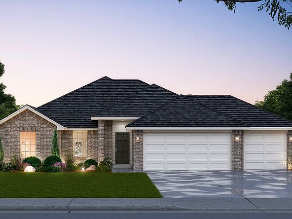 Lakeview Elevation A 3 Car