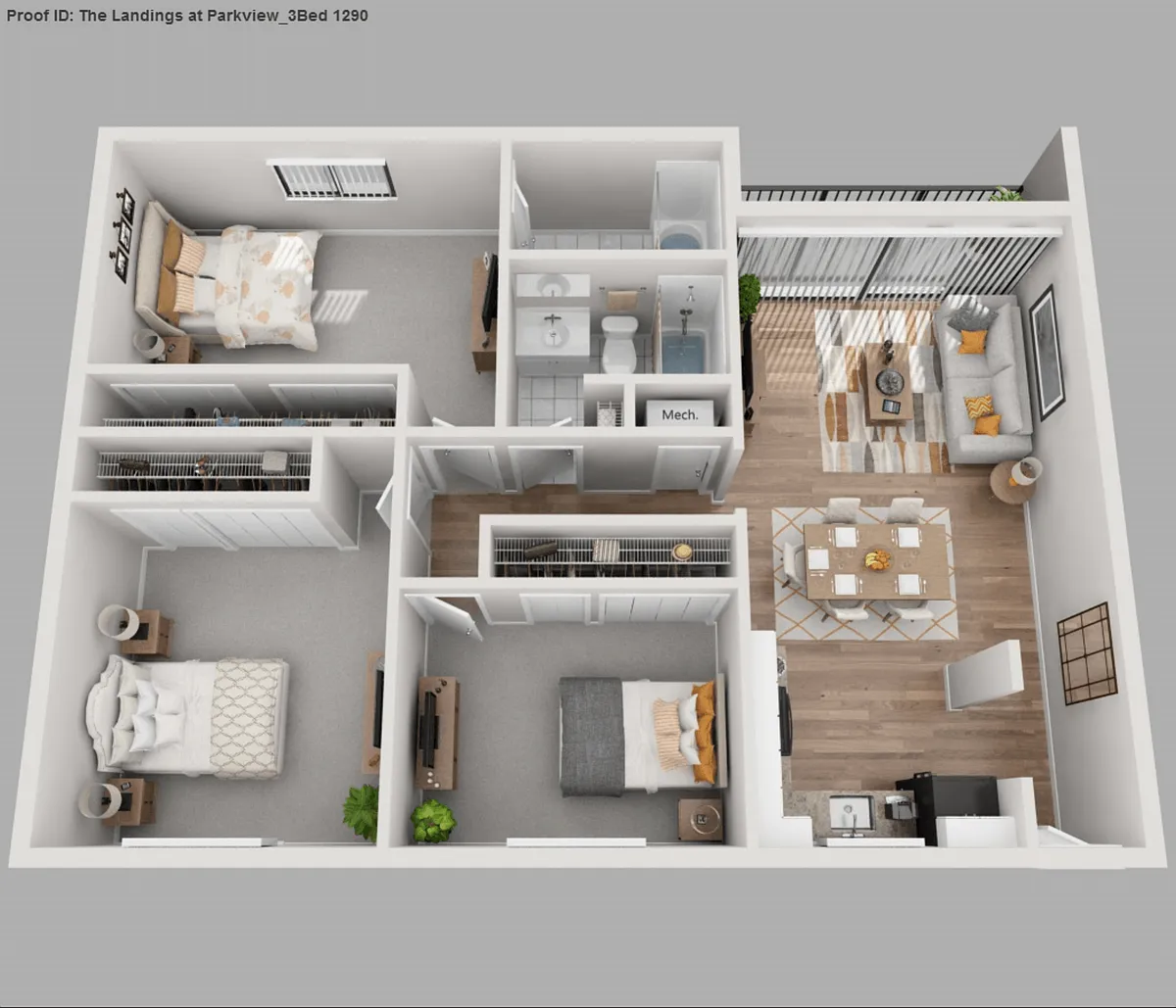 Floor plan LAP C1
