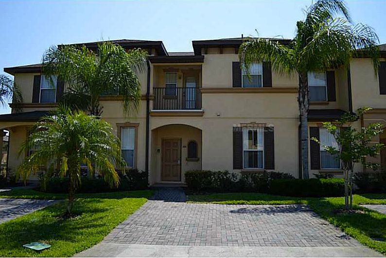 front of the property