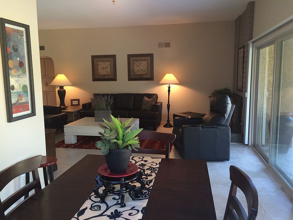 Dining room to living room view.