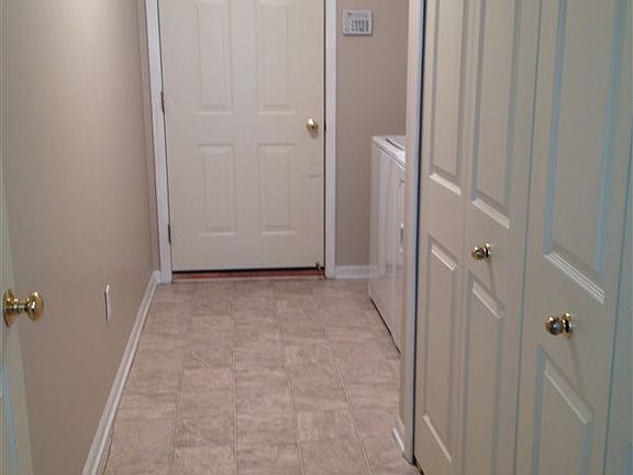 laundry area to garage