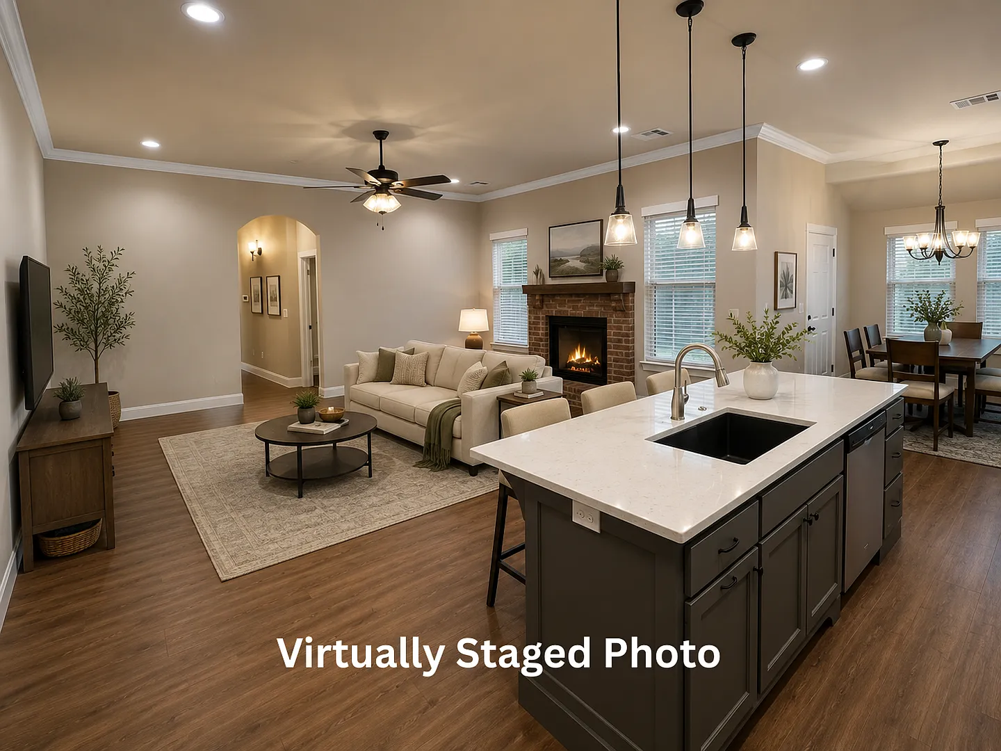 New Build 4-Bedroom, 2-Bath Home with 3-Car Garage — Photo 3