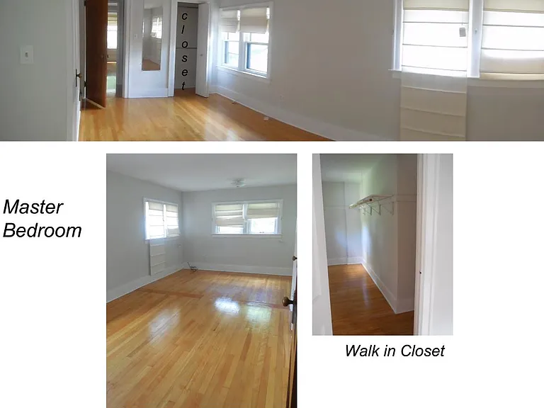 Bedroom 1 with closet