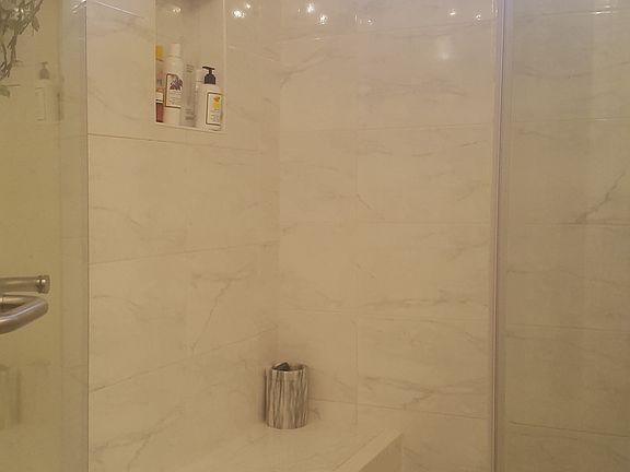 Master marble shower
