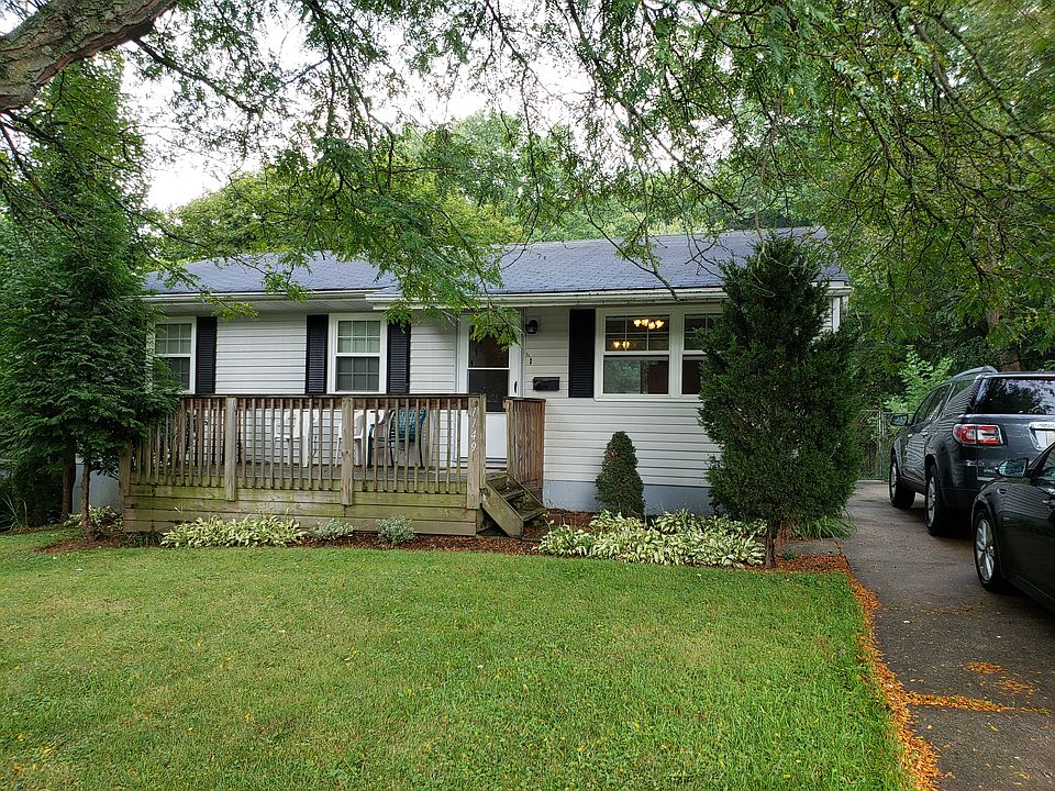 Front Deck and Landscaping