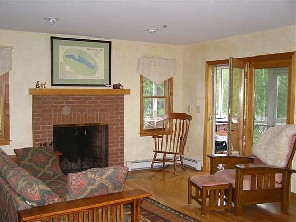 fireplace in living room