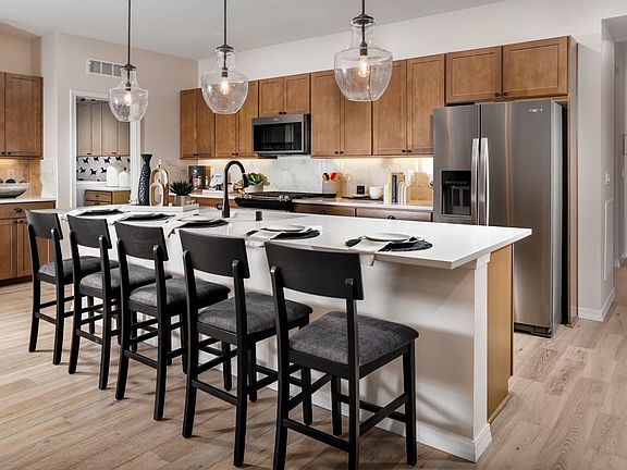 Kitchen in the Evia Model