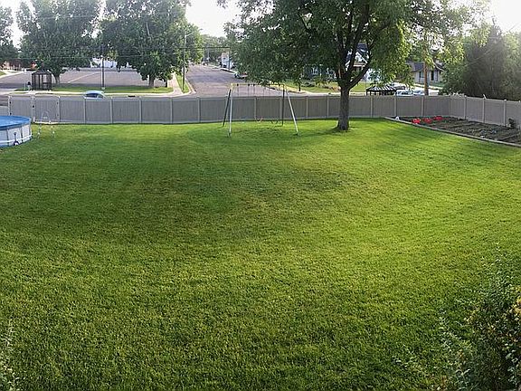 Yard from porch