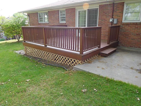 Deck - back of house