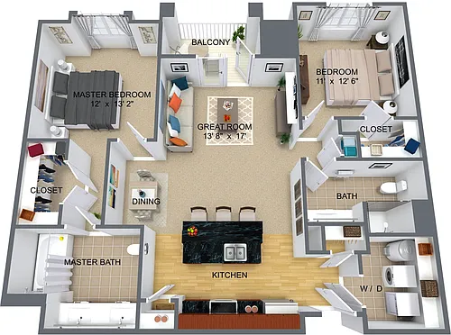 Floor plan Madison