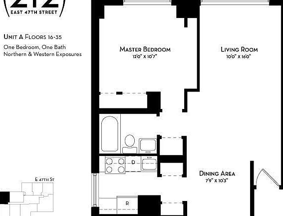 2nd image of 212 E 47th St #12AU