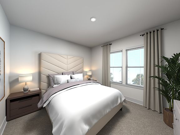 The primary suite offers a private retreat.