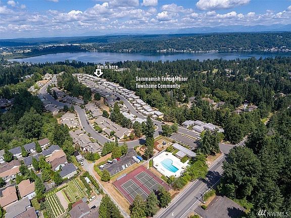 Aerial View shows Amenities