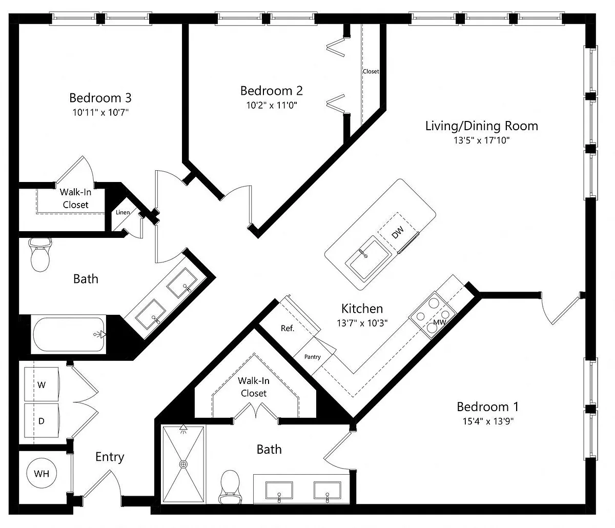Floor plan YATES