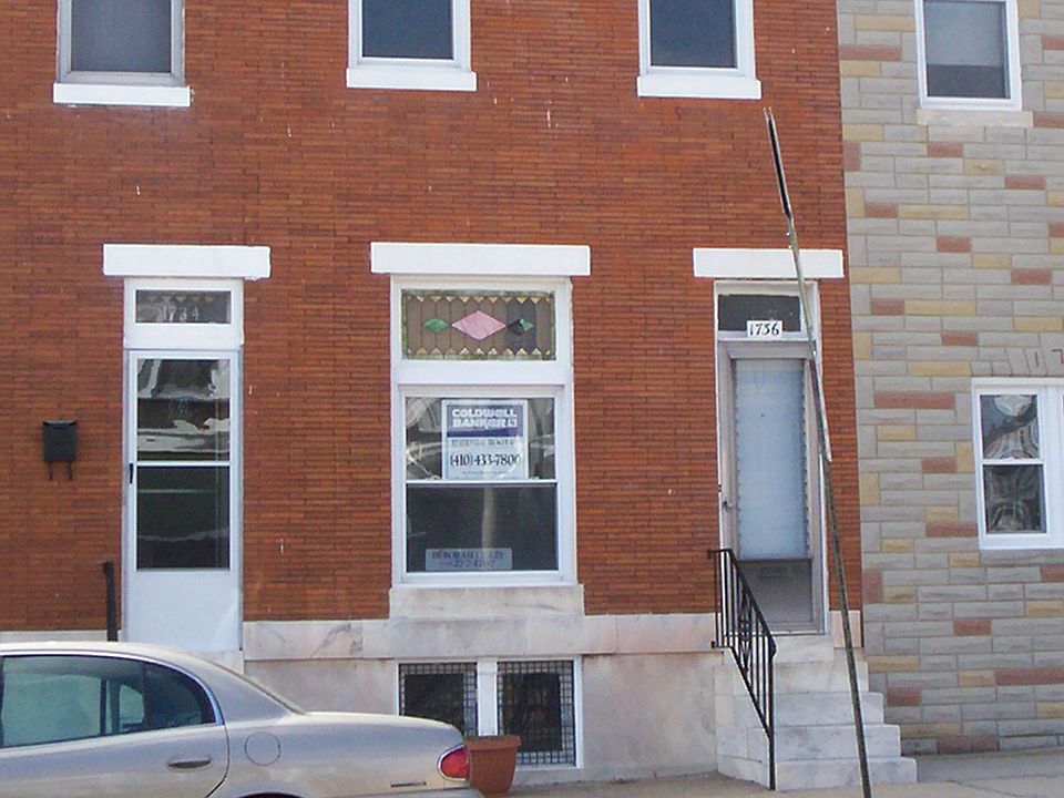 brick front town house 