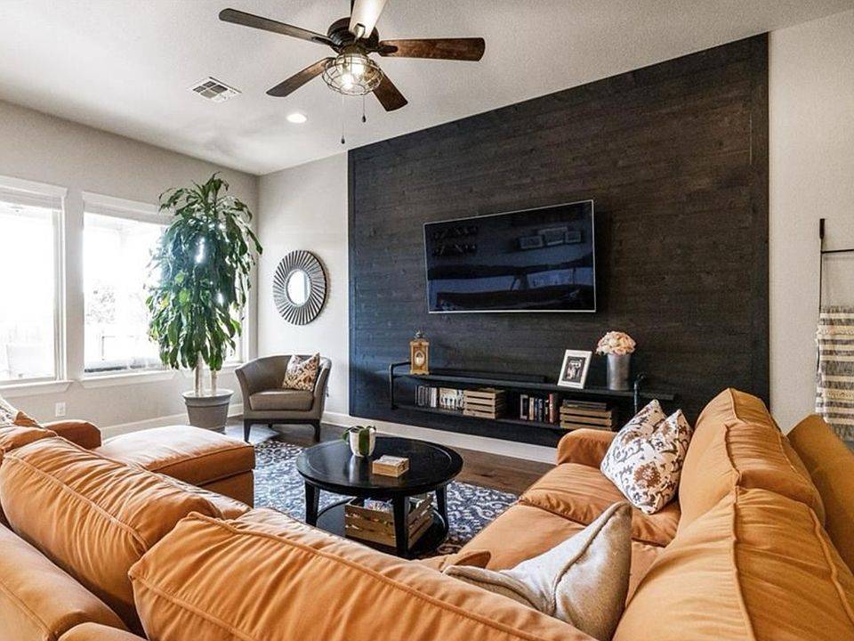 Large, open-concept living area