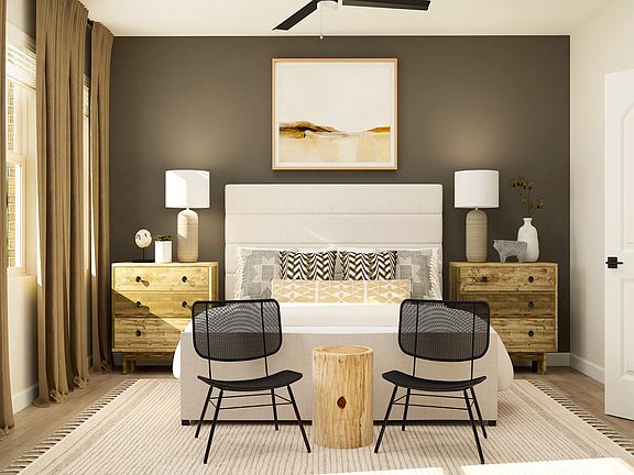 The master suite is your own private retreat!