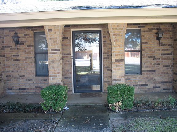 Glass front door