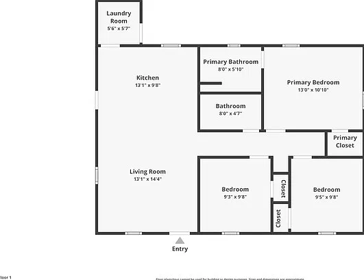 3 bed, 2.0 bath, 1030 sqft, $1,465 — Photo 2