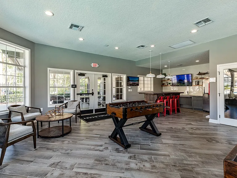 Game Room - Mrs. Pac Man, Sand Shuffle Board, and Foosball